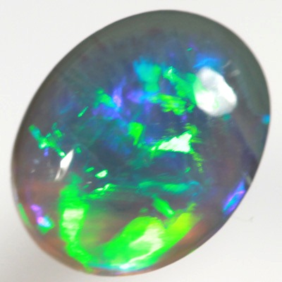 SOLID SEMI BLACK OPAL Bright neon fire always showing SEE VIDEO